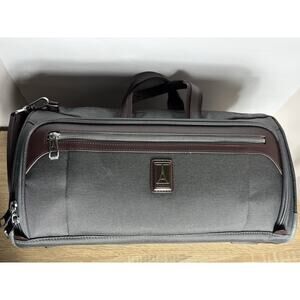 Travelpro Platinum Elite Regional Underseat Duffel Bag Weekender Vintage Grey